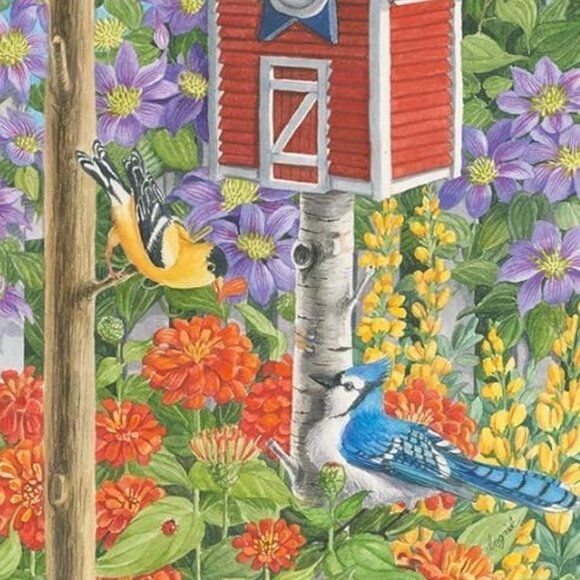 New sealed Ravensburger 300 pcs Large Format Puzzle-Home Tweet Home - Picture 6 of 12